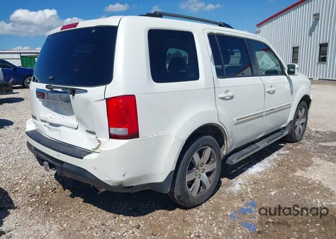 2012 Honda Pilot Touring z USA, uszkodzony, nr VIN 5FNYF3H92CB029088
